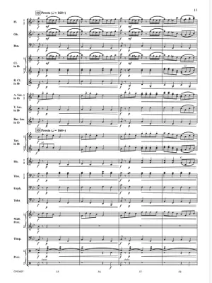 A Joyful Jingling Holiday Can-Can - Offenbach/Lortz - Concert Band - Gr. 3.5