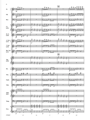 A Joyful Jingling Holiday Can-Can - Offenbach/Lortz - Concert Band - Gr. 3.5