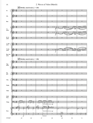 Echoes of the Riverbank - Benton - Concert Band - Gr. 3.5