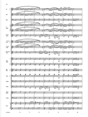 Echoes of the Riverbank - Benton - Concert Band - Gr. 3.5
