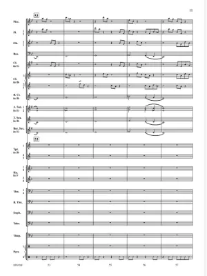Snow - Riposo - Concert Band - Gr. 4