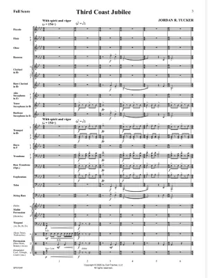Third Coast Jubilee - Tucker - Concert Band - Gr. 4