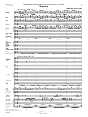 Sesenta - Hilliard - Concert Band - Gr. 4