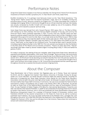 Going Home Sweet Home - Ragsdale - Concert Band - Gr. 4