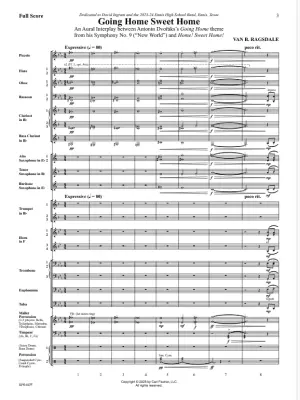 Going Home Sweet Home - Ragsdale - Concert Band - Gr. 4