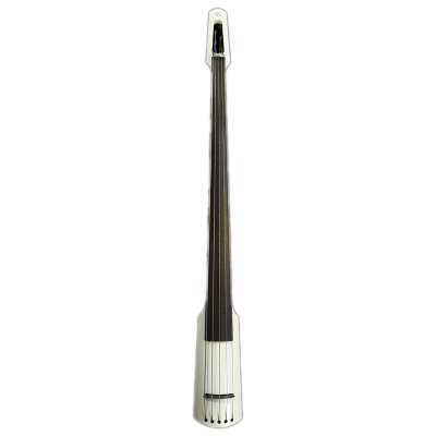 NS Designs - WAV 5-String Electric Upright Bass - Brilliant White