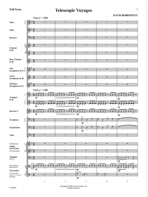 Telescopic Voyages - Bobrowitz - Concert Band - Gr. 3