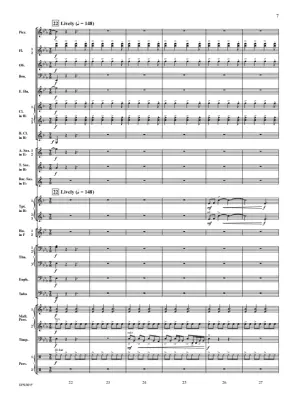 Eternal Echoes - Lortz - Concert Band - Gr. 3.5