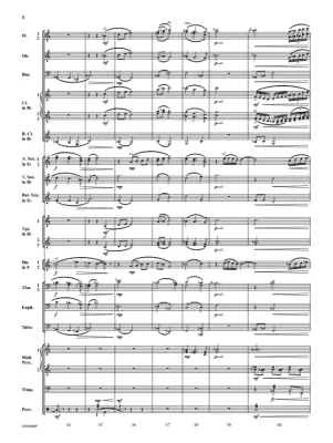 Over Peaceful Horizons - Benton - Concert Band - Gr. 3