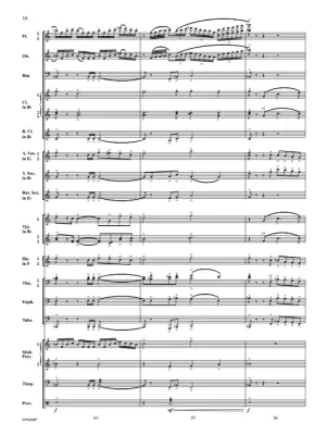Over Peaceful Horizons - Benton - Concert Band - Gr. 3
