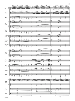 Over Peaceful Horizons - Benton - Concert Band - Gr. 3