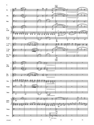 Over Peaceful Horizons - Benton - Concert Band - Gr. 3