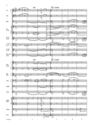 Over Peaceful Horizons - Benton - Concert Band - Gr. 3