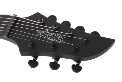 Schecter KM-7 MK-III EX 7-String Electric Guitar - Satin Black