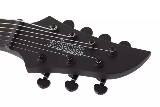 KM-7 MK-III EX 7-String Electric Guitar - Satin Black Open Pore