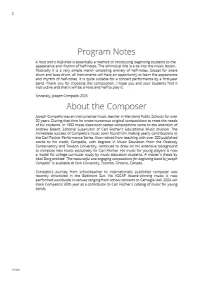 A Hoot and a Half-Note - Compello - Concert Band - Gr. 0.5