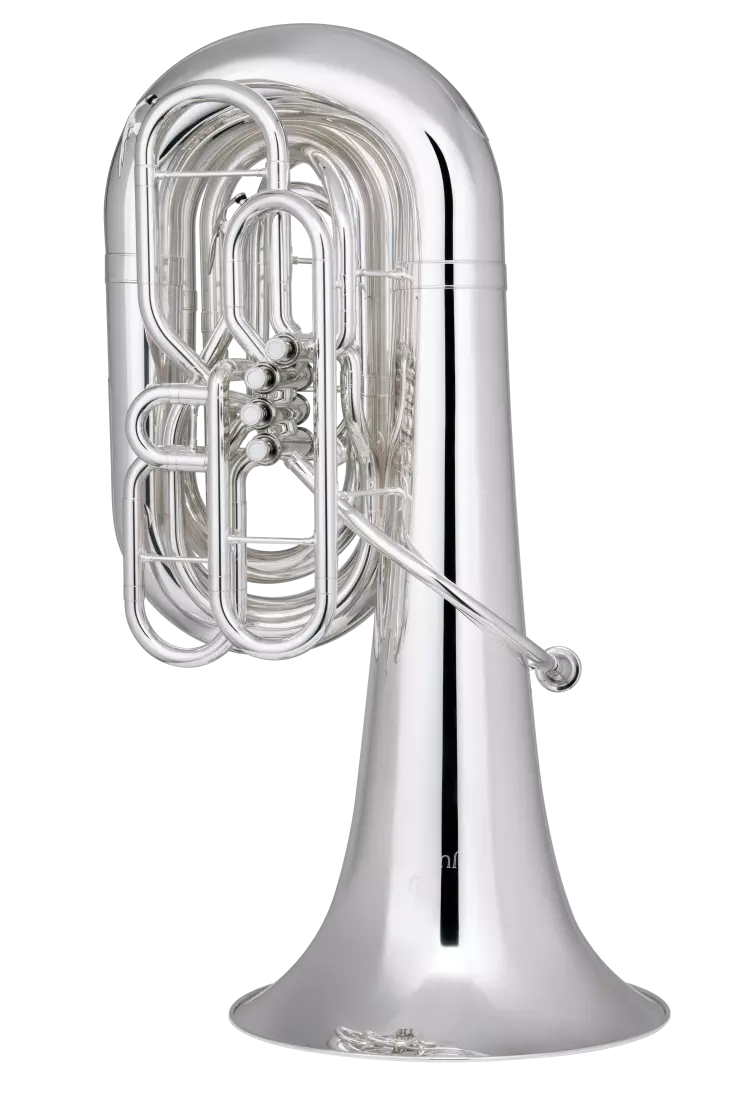 JTU1110 Performance Series 4-Valve 4/4 Tuba - Silver-Plated