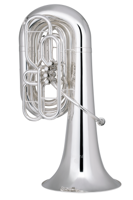 JTU1110 Performance Series 4-Valve 4/4 Tuba - Silver-Plated