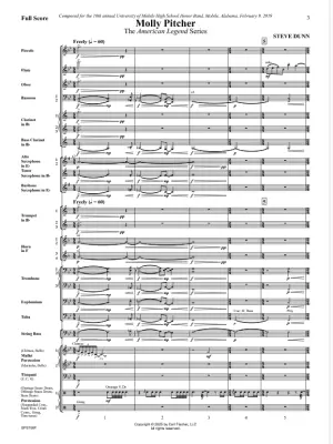 Molly Pitcher (The American Legend Series) - Dunn - Concert Band - Gr. 4