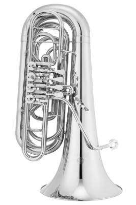 JTU1140 BBb 3/4 Size Tuba - Silver-Plated