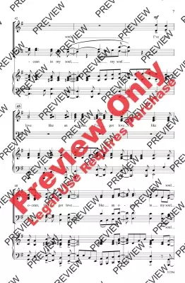 Peace Like a River - Traditional/Johnson - SATB