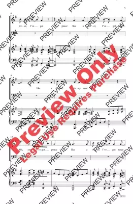 Peace Like a River - Traditional/Johnson - 3pt Mixed