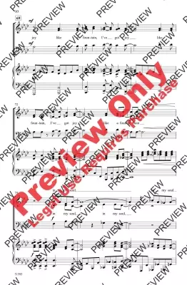 Peace Like a River - Traditional/Johnson - 3pt Mixed