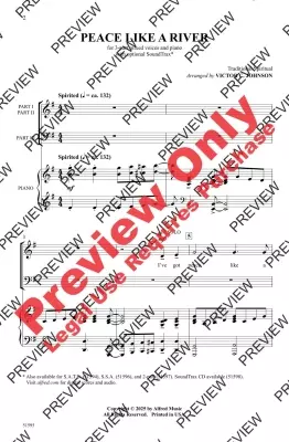 Peace Like a River - Traditional/Johnson - 3pt Mixed