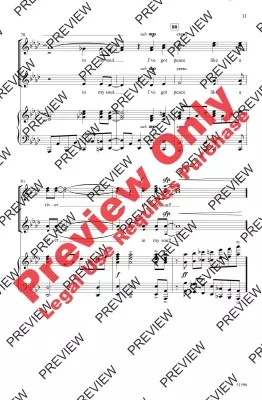 Peace Like a River - Traditional/Johnson - SSA