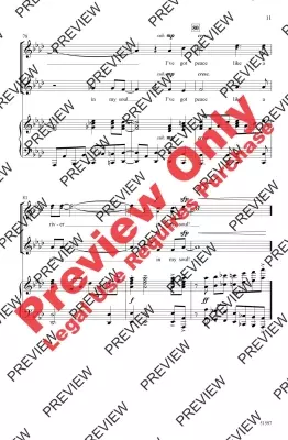 Peace Like a River - Traditional/Johnson - 2pt