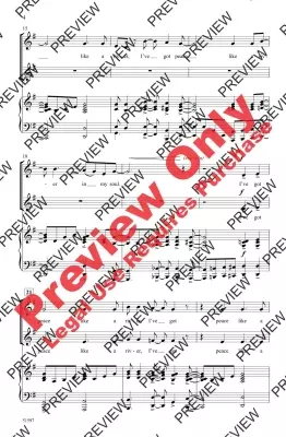 Peace Like a River - Traditional/Johnson - 2pt