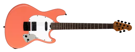 Sterling by Music Man - Fluff Signature StingRay Electric Guitar - Rula Thumb Red