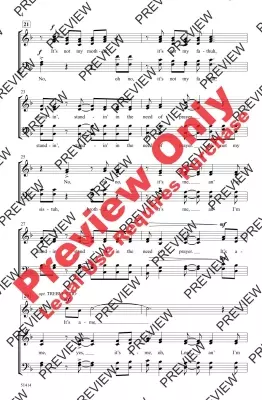 Standin\' in the Need of Prayer (Ni Mimi, Oh, Bwana) - Traditional/Gibbs - SATB