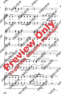 Standin\' in the Need of Prayer (Ni Mimi, Oh, Bwana) - Traditional/Gibbs - SATB
