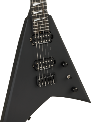 American Series Rhoads RR24 HT Electric Guitar with Case - Satin Black