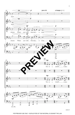 The Garden of Dreams - Carman/Emery - SATB
