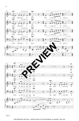 The Garden of Dreams - Carman/Emery - SATB