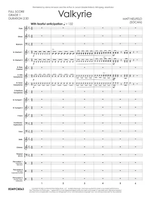 Valkyrie - Neufeld - Concert Band - Gr. 1