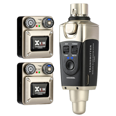 Xvive Audio - U45 Wireless In-Ear System with 2 Receivers