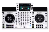 Denon - SC LIVE 4  4-Channel Standalone DJ Controller with 7 Screen - White