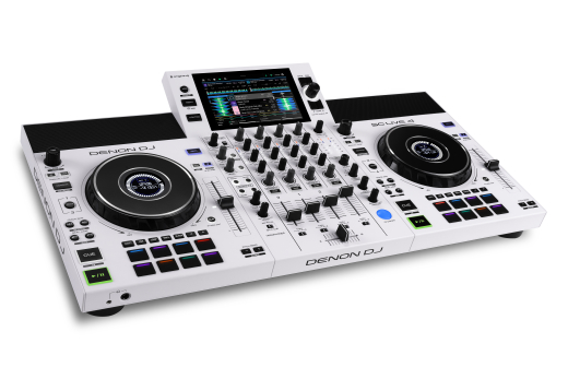 SC LIVE 4  4-Channel Standalone DJ Controller with 7\'\' Screen - White