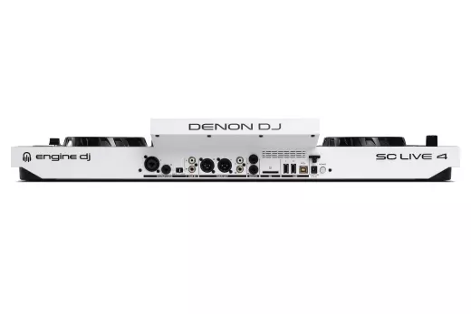 SC LIVE 4 4-Channel Standalone DJ Controller with 7\'\' Screen - White