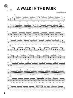 20 Modern Snare Drum Solos: A Rhythmic Journey - Bedard - Snare Drum - Book/Audio Online