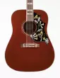 Hummingbird Standard Acoustic/Electric Guitar with Hardshell Case - Wine Red