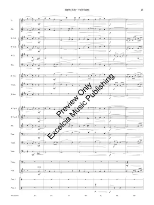 Joyful Lily - Nishimura - Concert Band - Gr. 2