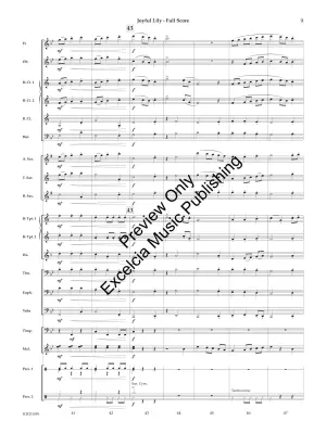 Joyful Lily - Nishimura - Concert Band - Gr. 2