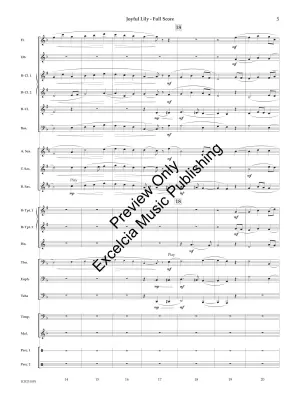 Joyful Lily - Nishimura - Concert Band - Gr. 2