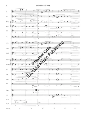 Joyful Lily - Nishimura - Concert Band - Gr. 2