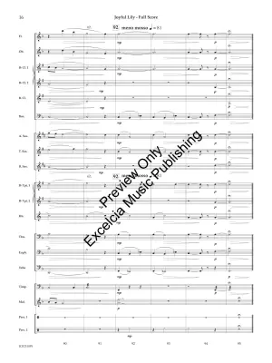Joyful Lily - Nishimura - Concert Band - Gr. 2