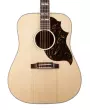 Country Western Studio Acoustic/Electric Guitar with Hardshell Case - Natural